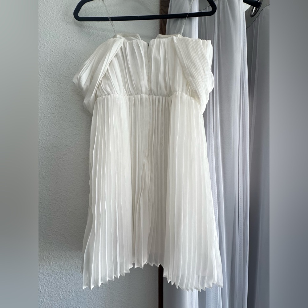 NWT Vici Collection White Strapless Dress - Picture 7 of 7